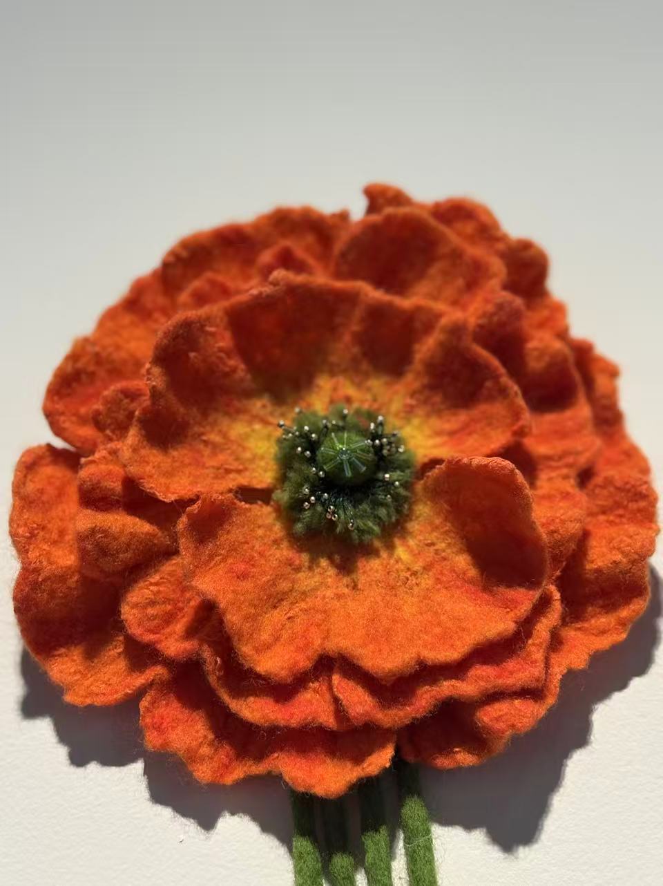 Wool-Painted Portraits (Flower-palm)