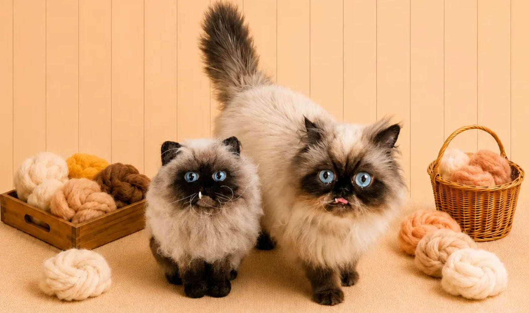 3d cat sculptures