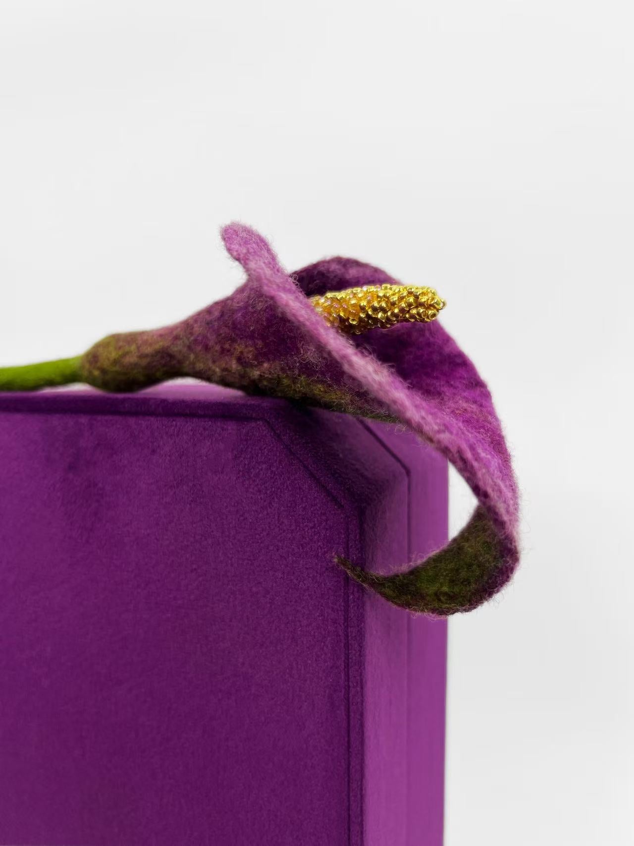 ZANTEDESCHIA———Brooch / Decoration Flower Palm （Artist Special）