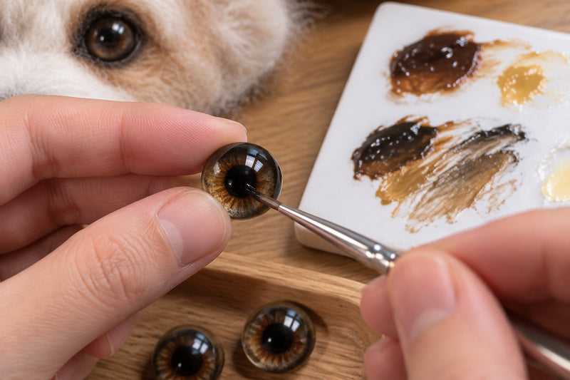 Customized Eyes: Hand-Painted Details