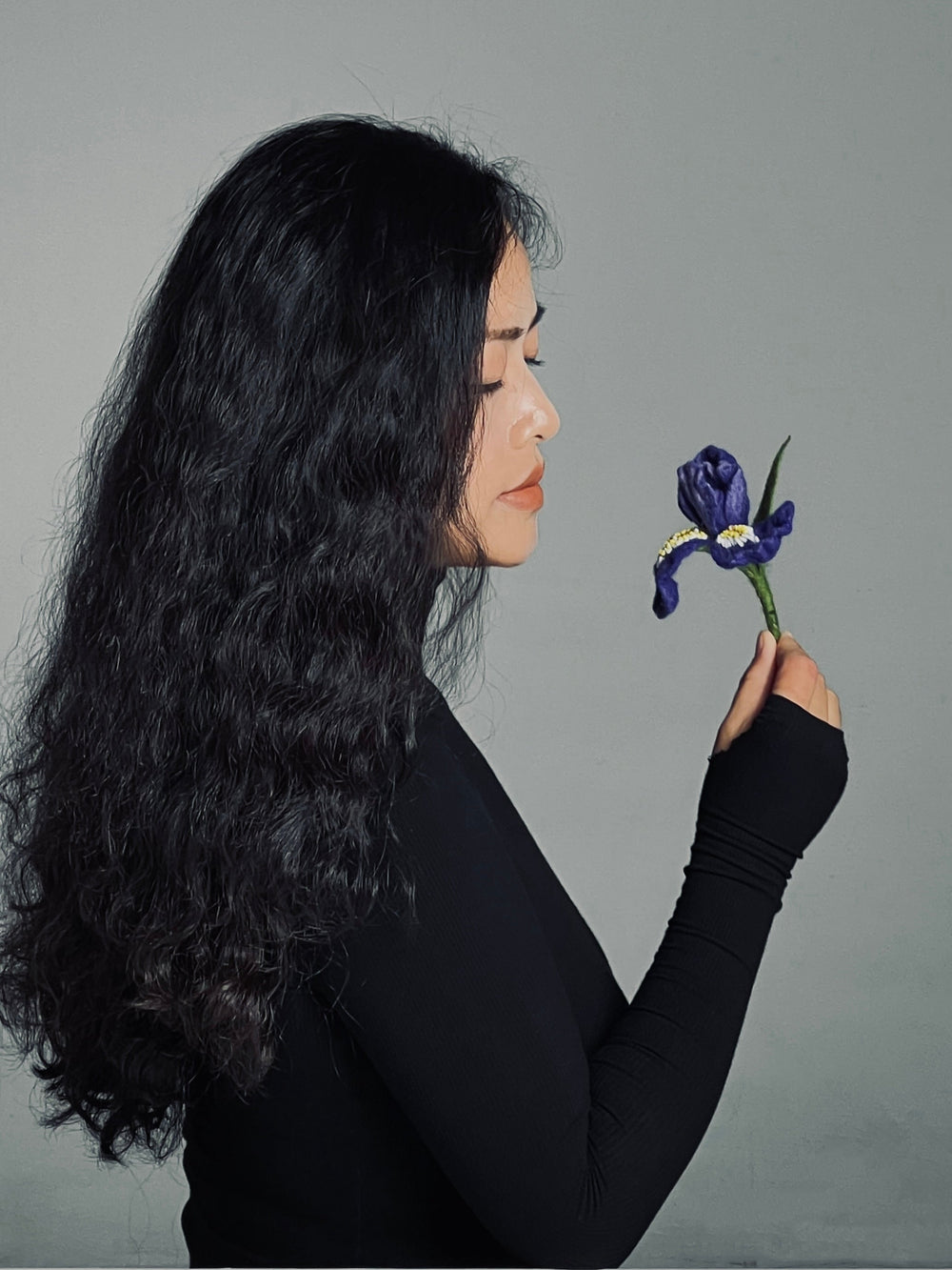making felt flowers