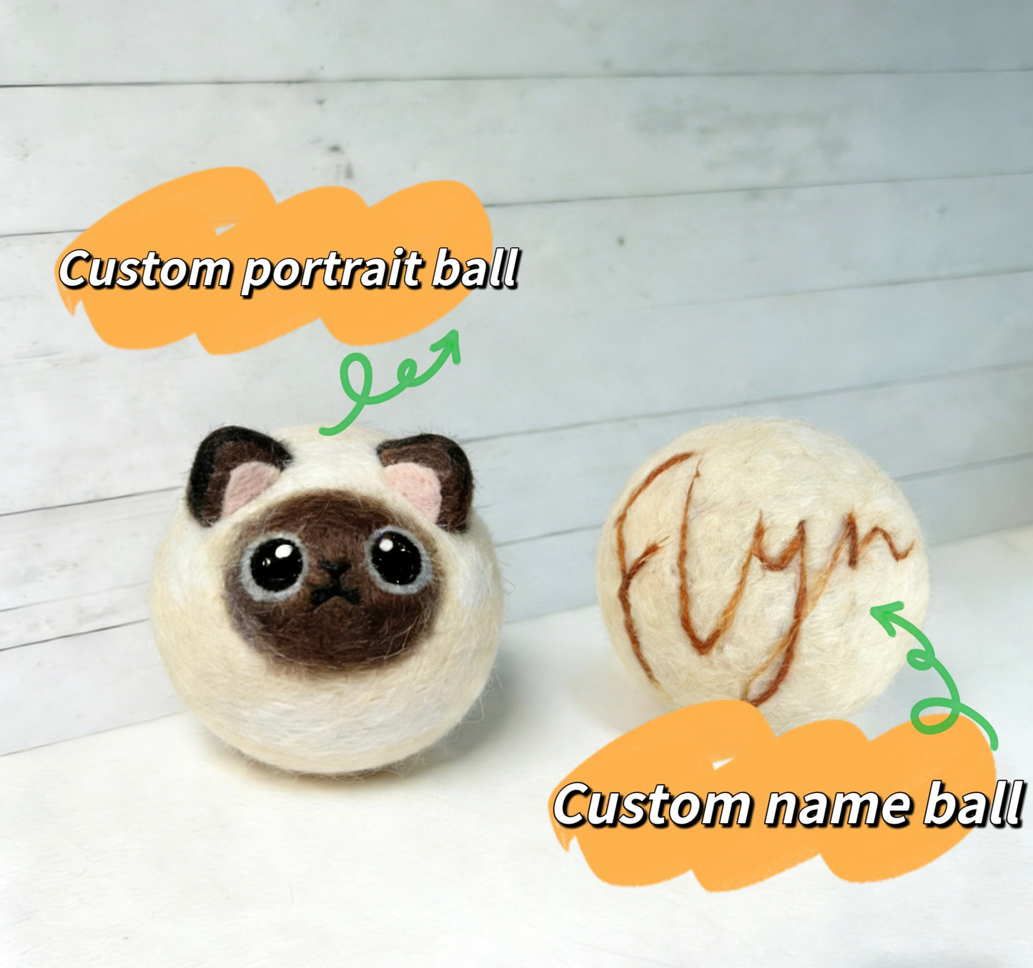 3-Pack 100% Wool Pets Felt Balls Needle Felting Dryer Balls