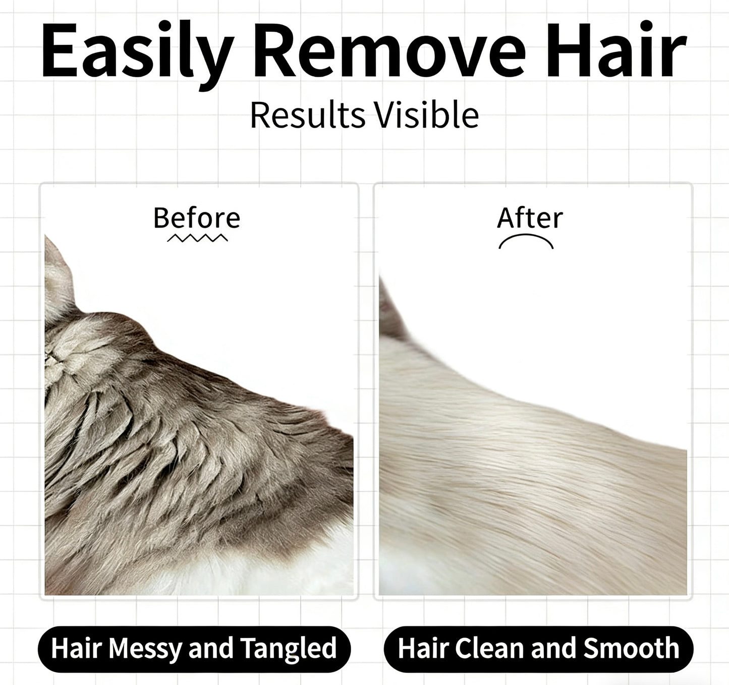 Pet Hair Removal Comb Cat Brush