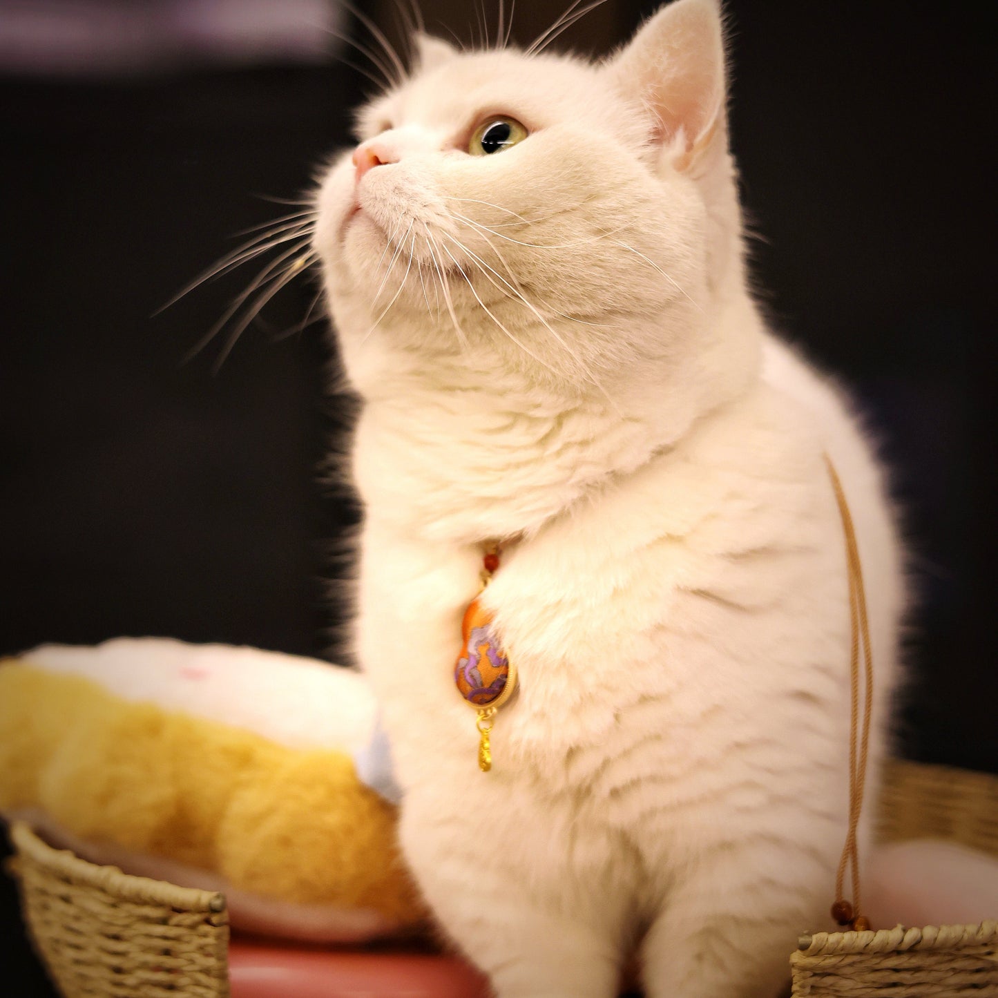 Handmade Song Brocade Gourd Charm Silk Pendant